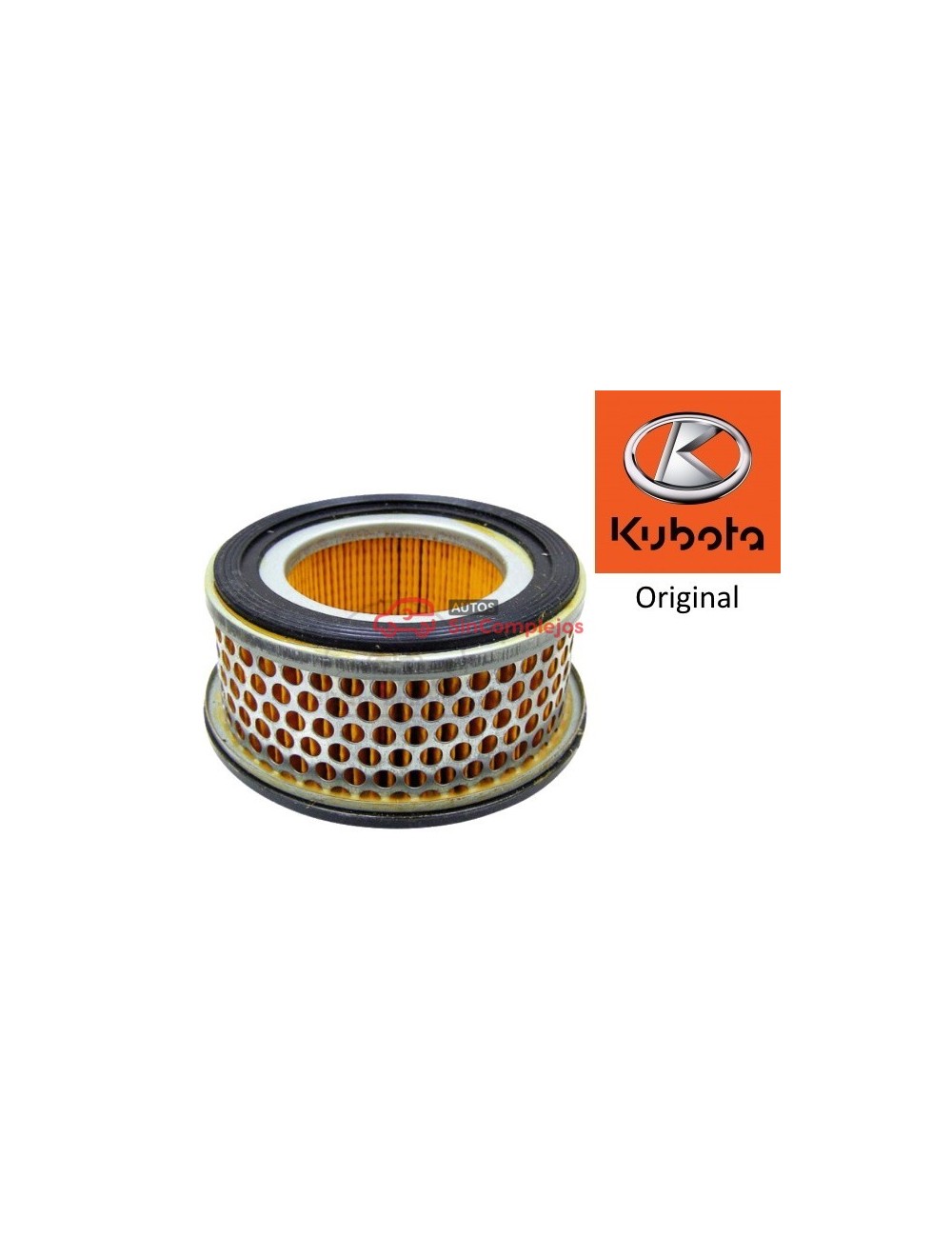FILTRO DE AIRE MOTOR KUBOTA AIXAM MONOCILINDRICO. ORIGINAL. 1142011182