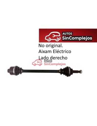 TRANSMISION DERECHA ELECTRICA AIXAM 2010/2020. NO ORIGINAL. 3MH518A