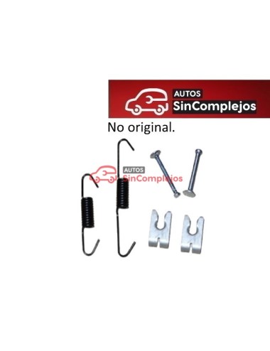 CONJUNTO DE FIJACION PARA ZAPATAS DE FRENOS TRASERAS. NO ORIGINAL. 804034