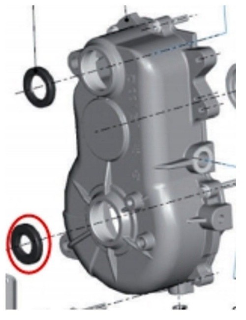 RETEN DE SALIDA CAJA CAMBIO CON INTERIOR STILLFRENI