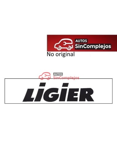 ADHESIVO PEGATINA PARAGOLPES LIGIER JS50 / JS50L. NO ORIGINAL.1412799