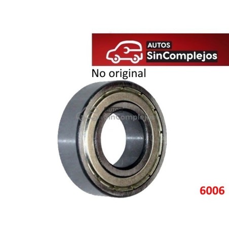 RODAMIENTO BUJE DELANTERO / TRASERO. 6006