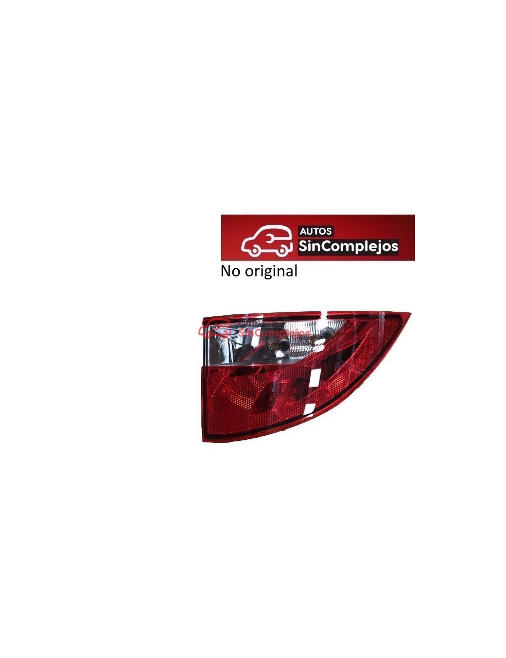 PILOTO TRASERO DERECHO DE ALETA AIXAM 2016/2020. NO ORIGINAL. 801BF009