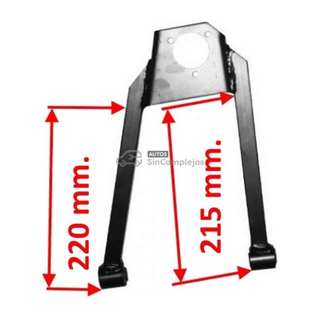 TRIÁNGULO O BRAZO DELANTERO DE SUSPENSIÓN IZQUIERDO
