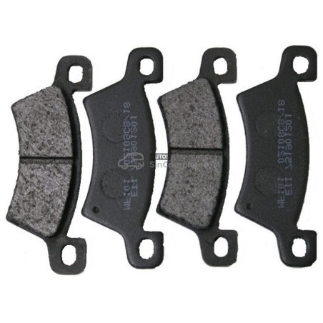 PASTILLAS DE FRENOS TRASERAS