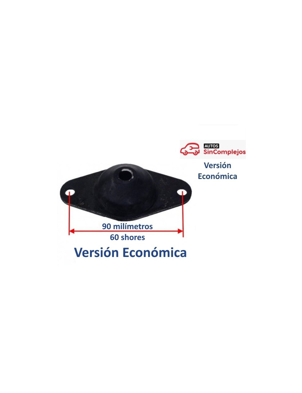 SILENTBLOCK MOTOR DE 90 MM. SILENTBLOCK MOTOR DE 90 MM.
