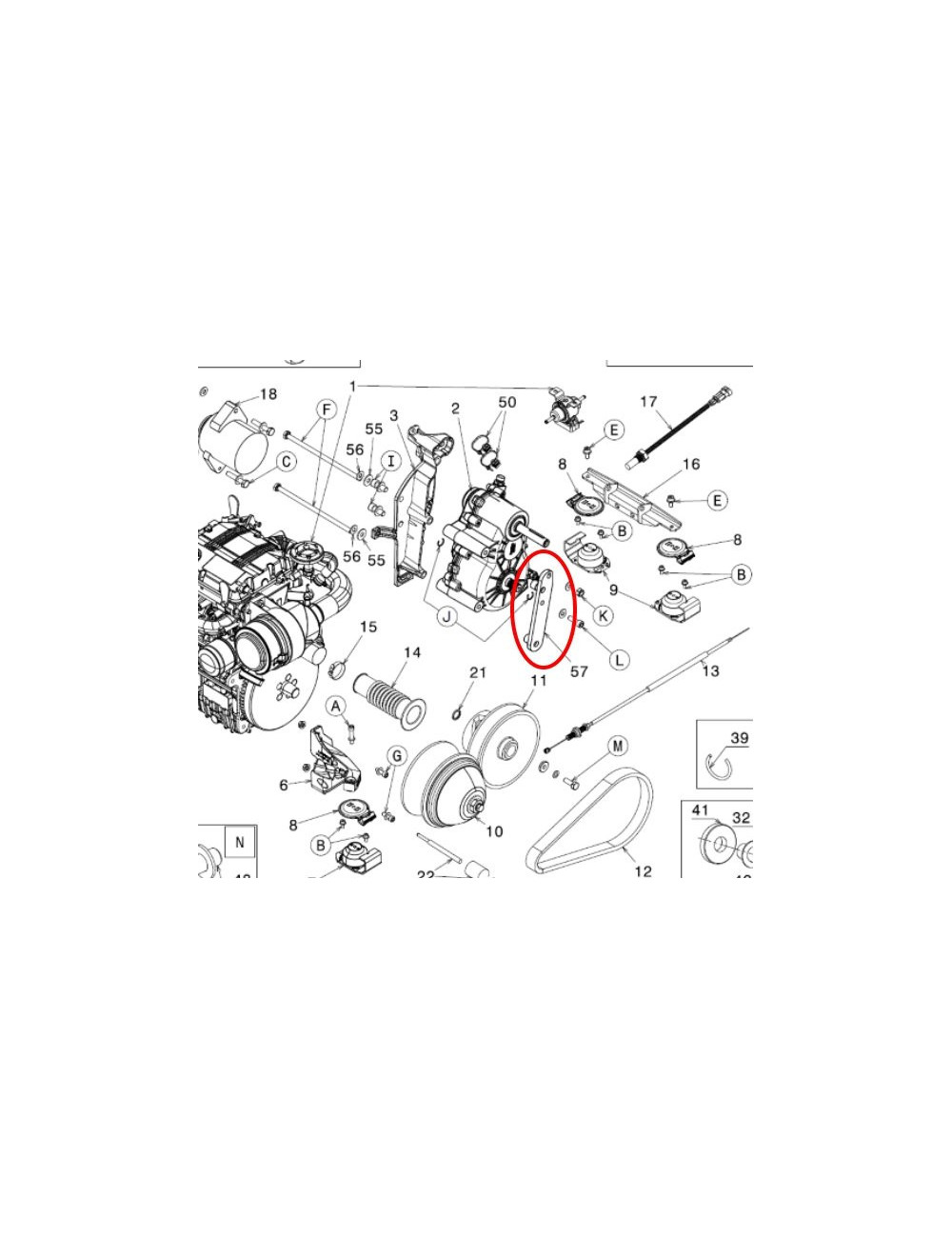 SOPORTE MOTOR Y ALTERNADOR MICROCAR / LIGIER. 0012979 SOPORTE MOTOR Y ALTERNADOR MICROCAR / LIGIER. 0012979