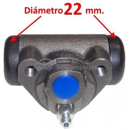 BOMBIN DE FRENO Ø 22 MILIMETROS
