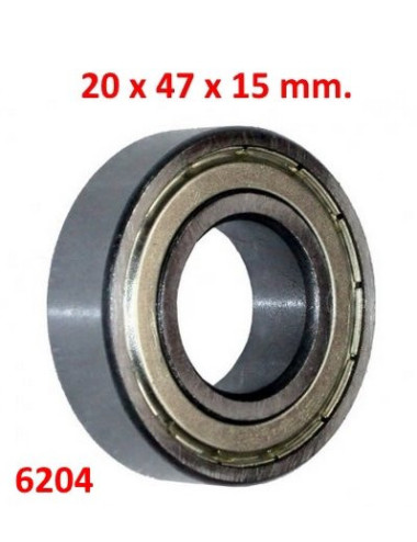 Dimensiones Ø20 x 47 x 15 mm.
