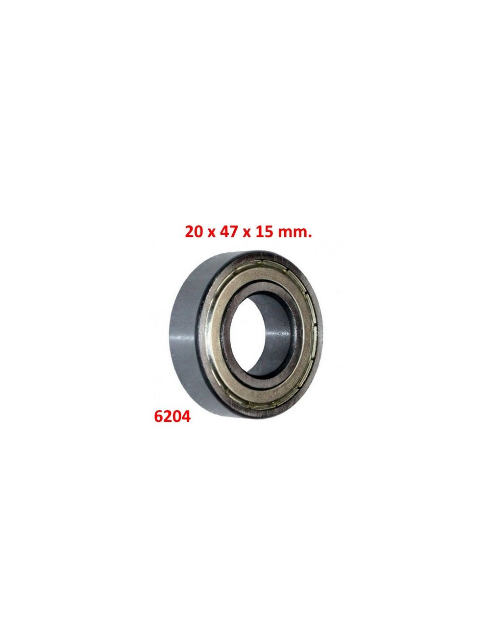 Dimensiones Ø20 x 47 x 15 mm. Dimensiones Ø20 x 47 x 15 mm.