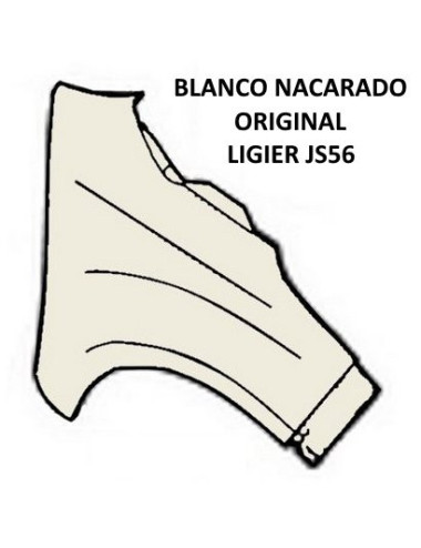 JS56 DERECHA. BLANCA NACARADA.ORIGINAL.