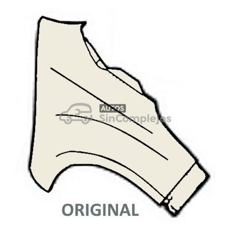 JS50 F1 DERECHA. BLANCO PERLA.ORIGINAL.