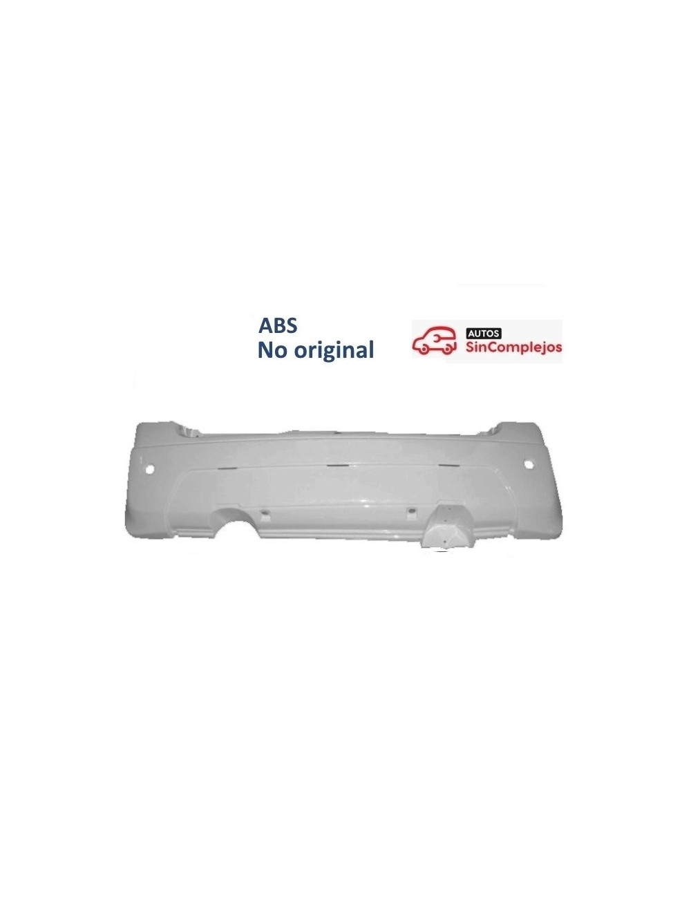 PARAGOLPES TRASERA ABS X TOO S. 0188001 PARAGOLPES TRASERA ABS X TOO S. 0188001