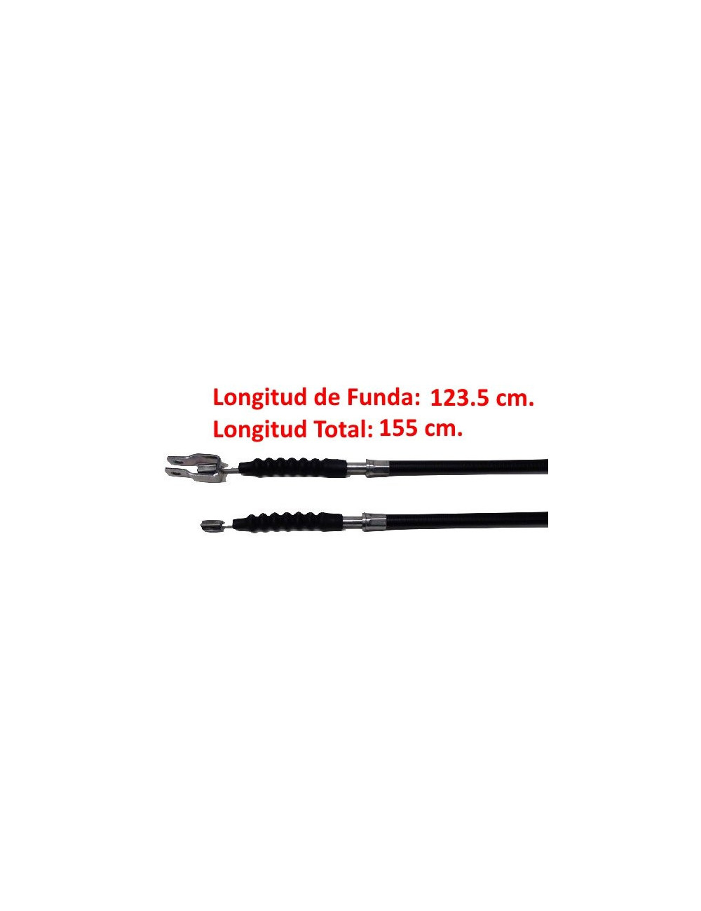 CABLE FRENO MANO MICROCAR MC1 / MC2 CABLE FRENO MANO MICROCAR MC1 / MC2