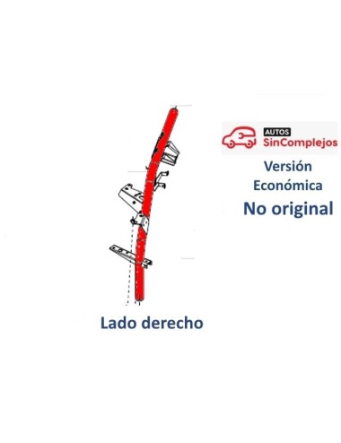 BARRA DE SUSPENSIÓN DERECHA LIGIER M.GO6/ DUÉ6. 1414282.  NO ORIGINAL.