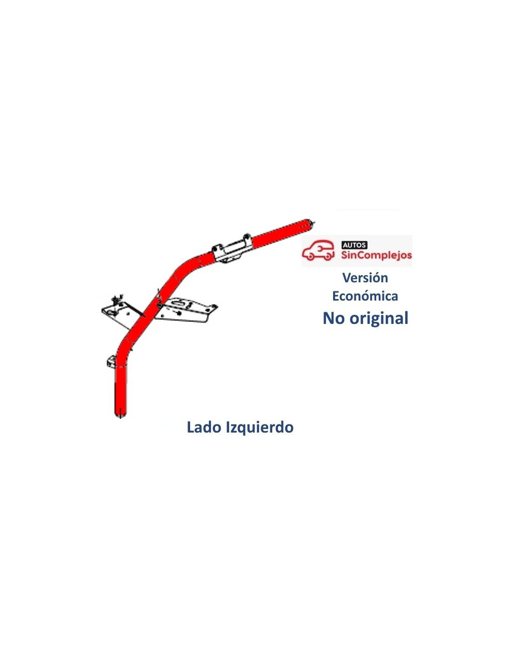 BARRA DE SUSPENSIÓN IZQUIERDA LIGIER M.GO6/ DUÉ6. 1414283. NO ORIGINAL. BARRA DE SUSPENSIÓN IZQUIERDA LIGIER M.GO6/ DUÉ6. 1414283. NO ORIGINAL.