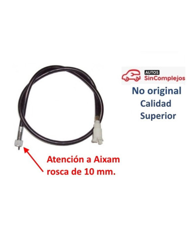 CABLE CUENTA KILÓMETROS REENVIO MECÁNICO. CALIDAD SUPERIOR. NO ORIGINAL.