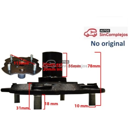 BUJE DELANTERO JDM . NO ORIGINAL.