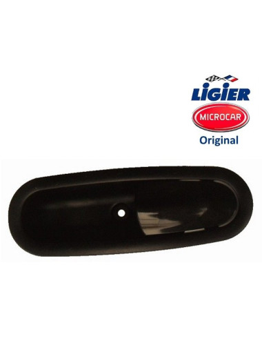 MANETA INTERIOR. TIRADOR NEGRO. LIGIER / MICROCAR. 0081813. ORIGINAL