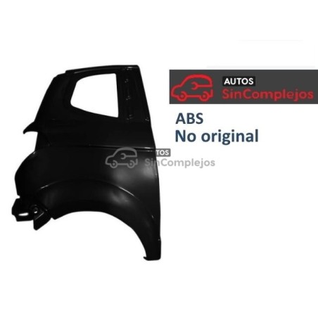 ALETA TRASERA DERECHA EN PLÁSTICO ABS 