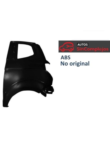 ALETA TRASERA IZQUIERDA EN PLÁSTICO ABS AIXAM. NO ORIGINAL. 7AR027