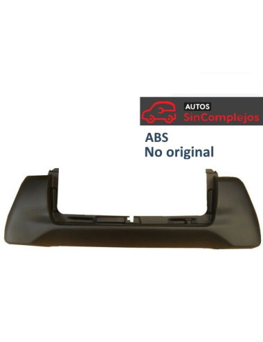 PARAGOLPES O DEFENSA TRASERA EN PLÁSTICO ABS